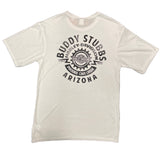 Buddy Stubbs H-D Custom Short Sleeve - White Performance Wicking