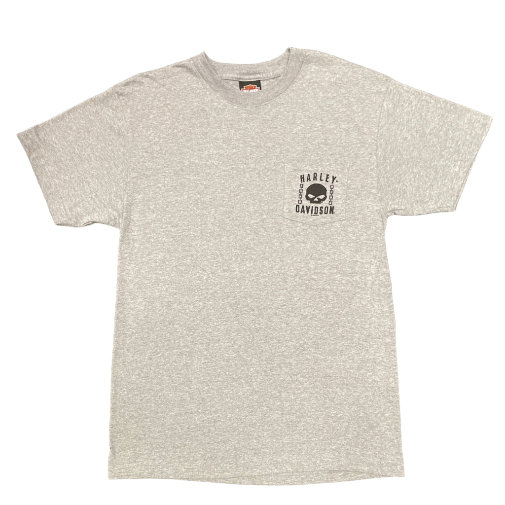 Buddy Stubbs Harley-Davidson Willie G Skull Chain Pocket Tee