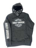 Buddy Stubbs Bandana Men's Hoodie- Charcoal