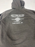 Long Sleeve GREY  Eagle Fleece- BUDDY STUBBS CAVE CREEK BACK