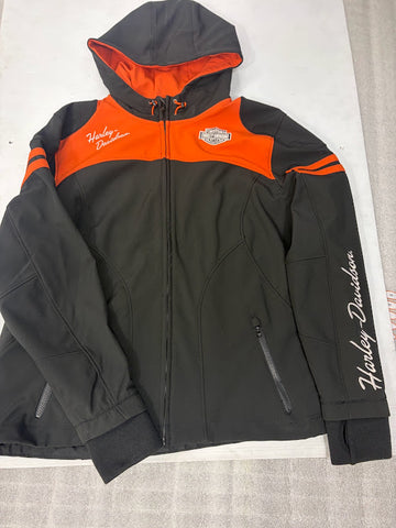 Woman's Jacket SoftShell BLK/ORG