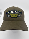 HD BADGE ARMY GREEN- SNAPBACK