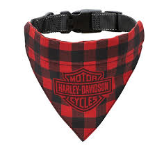 Harley-Davidson Plaid Pet Bandana