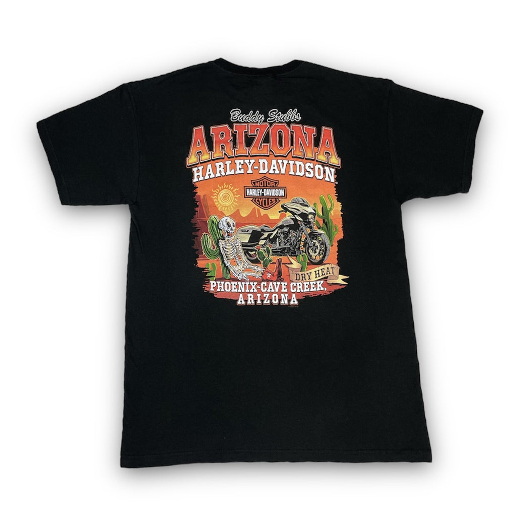 Harley-Davidson Elongated Bar & Shield - "Dry Heat" T-Shirt - 402909150_DRY