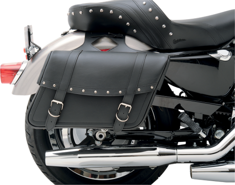 Throw-Over Highwayman Slant Style Universal SaddleHyde Saddlebags, Jumbo - 3501-0093