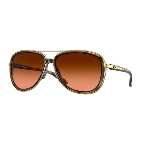Oakley Split Time Sunglasses - Brown Tortoise with Brown - 0oo4129 412918