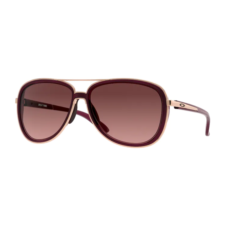 Oakley Split Time Sunglasses - Raspberry with Gradient Black - 0oo4129 412902
