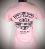 Women's Harley-Davidson Bar & Shield T-Shirt - Pink - 402909380