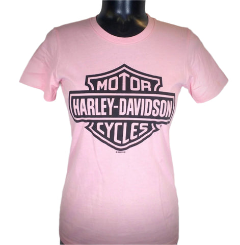 Women's Harley-Davidson Bar & Shield T-Shirt - Pink - 402909380