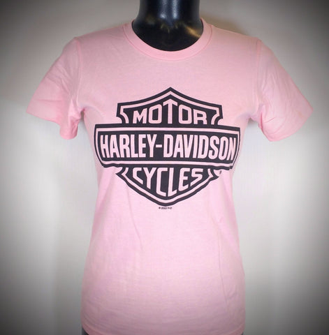 Women's Harley-Davidson Bar & Shield T-Shirt - Pink - 402909380