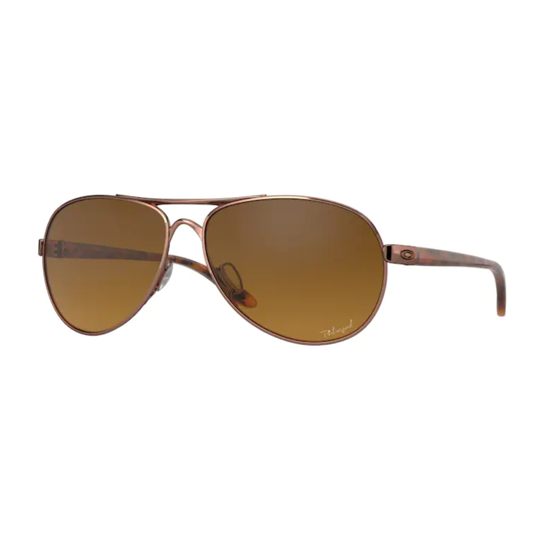 Oakley Feeback Sunglasses - Rose Gold with Brown - 0oo4079 407901