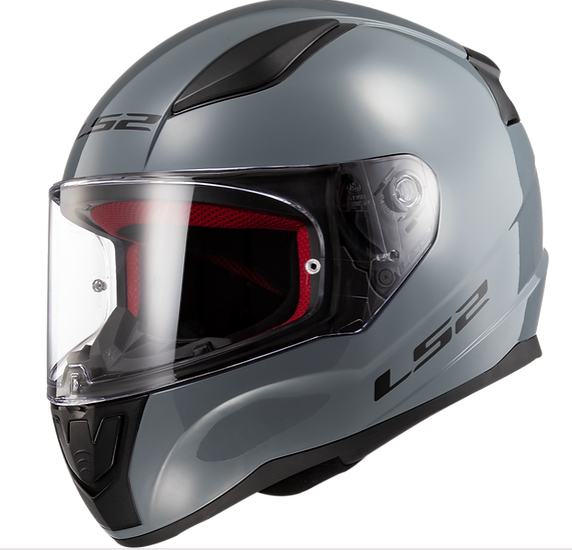 LS2 Rapid Full Face Street Gloss Battleship Gray Helmet 353-103