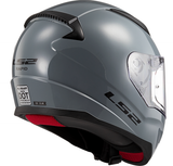 LS2 Rapid Full Face Street Gloss Battleship Gray Helmet 353-103