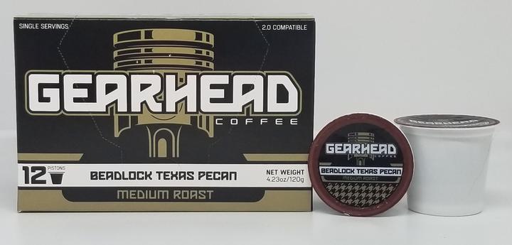 Gearhead Beadlock Texas Pecan Coffee, Piston Cups