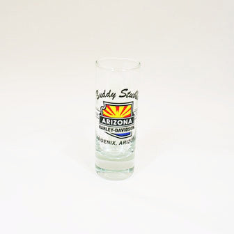 Buddy Stubbs Arizona Harley-Davidson Logo Shot Glass