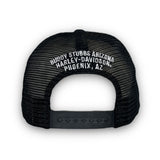 Buddy Stubbs H-D Black - Embroidered - Full-Custom Mesh, Snapback Cap - 5029505503