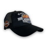 Buddy Stubbs H-D Black - Embroidered - Full-Custom Mesh, Snapback Cap - 5029505503