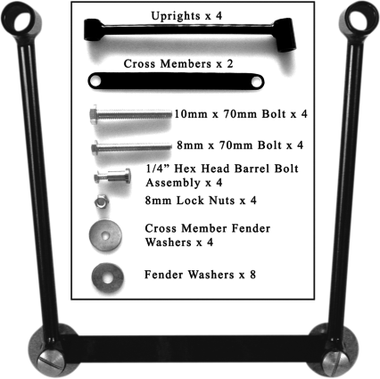 Universal Saddlebag Mounting Kit by Willie & Max