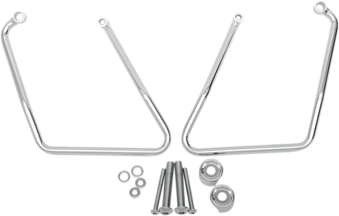 Chrome Saddlebag Support Brackets 04-14 XL