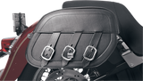 Rigid-Mount Universal Drifter Slant Leather Saddlebags