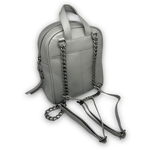 Harley-Davidson® Women's Legend Collection Mini Chain Leather Backpack - LN7821L-SMKYPE