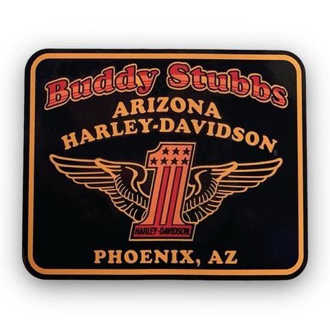 Buddy Stubbs Phoenix Arizona Harley-Davidson Logo Decal - DCCUS03WING